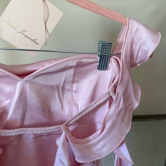 Nana Jacquline Karina Mini Dress in Pink Size Small - Picture 8 of 11